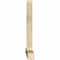Ekena Millwork Portland Rough Sawn Timber Gable Bracket, Douglas Fir, 84"W x 38"H x 4"D x 4"F, 11/12 Pitch GBW084X38X0404POR00RDF - alternate 2
